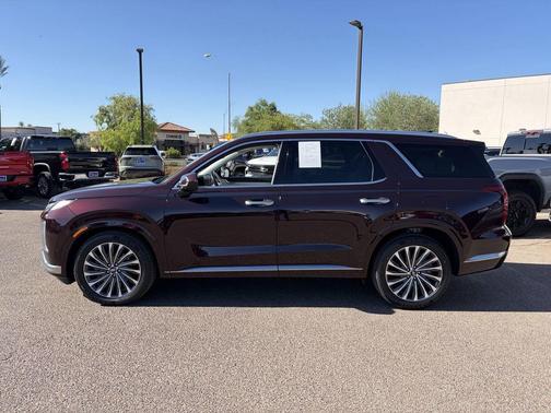 Sierra Burgundy 2025 Hyundai PALISADE Calligraphy