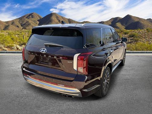 Sierra Burgundy 2025 Hyundai PALISADE Calligraphy