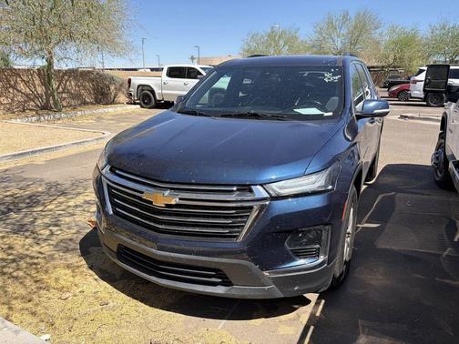 Northsky Blue Metallic 2023 Chevrolet Traverse LT Cloth