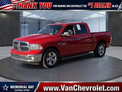 Flame Red Clearcoat 2019 RAM 1500 Big Horn
