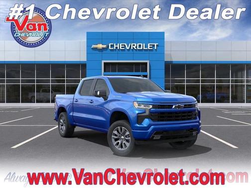 Riptide Blue Metallic 2025 Chevrolet Silverado 1500 RST Truck