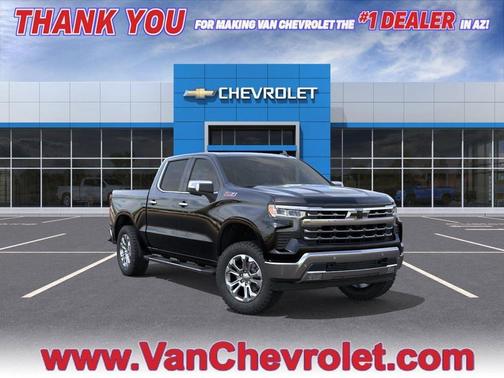 Black 2026 Chevrolet Silverado 1500 LTZ