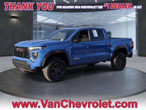 Rapids Metallic 2025 GMC Canyon Elevation