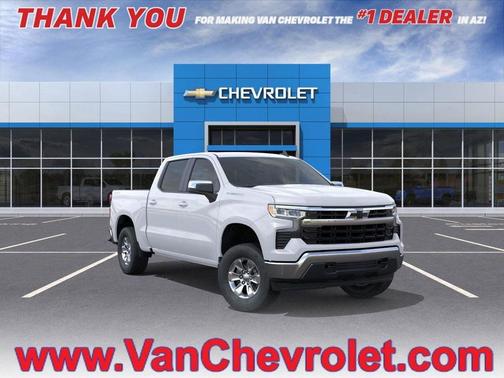 Summit White 2026 Chevrolet Silverado 1500 LT