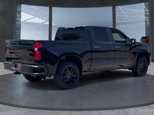 Black 2024 Chevrolet Silverado 1500 Custom