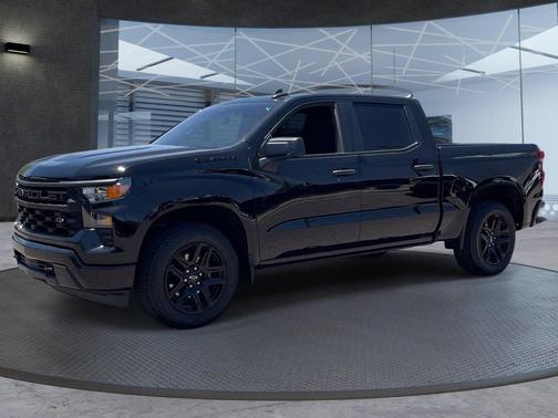 Black 2024 Chevrolet Silverado 1500 Custom