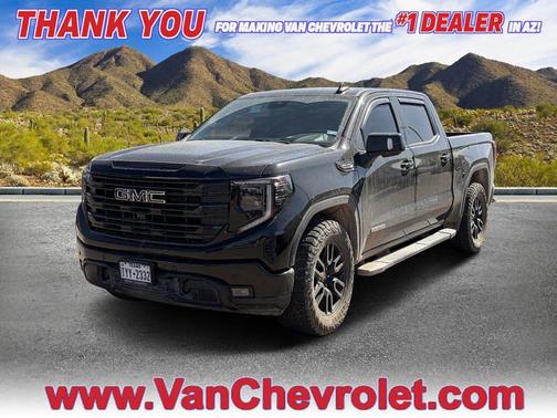 Onyx Black 2024 GMC Sierra 1500 Elevation