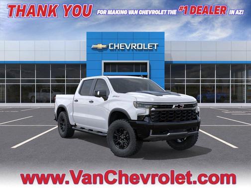 Summit White 2026 Chevrolet Silverado 1500 ZR2