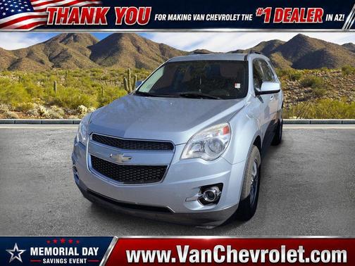 Silver Topaz Metallic 2015 Chevrolet Equinox 2LT