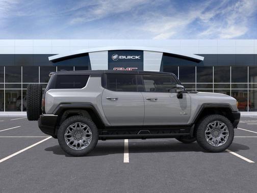 Meteorite Metallic (Grey) 2025 GMC HUMMER EV SUV 2X