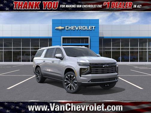 Sterling Gray Metallic 2026 Chevrolet Suburban High Country, 4WD