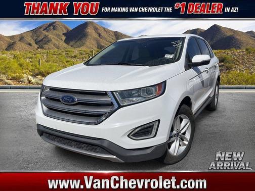 White 2017 Ford Edge SEL