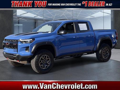 Reef Blue Metallic 2025 Chevrolet Colorado ZR2