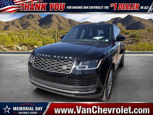 Santorini Black 2020 Land Rover Range Rover 3.0L V6 Supercharged HSE