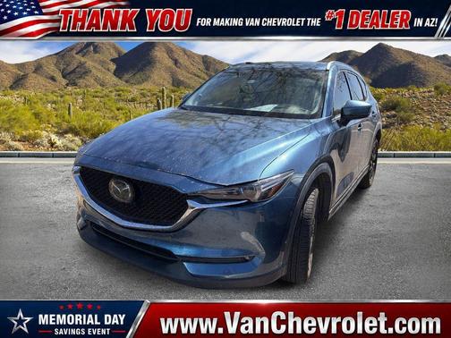 Blue 2018 Mazda CX-5 Grand Touring