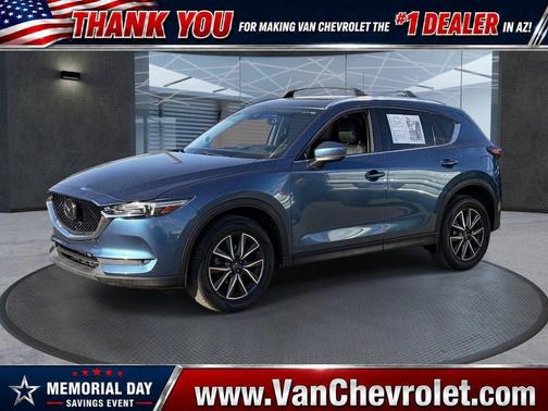 Blue 2018 Mazda CX-5 Grand Touring