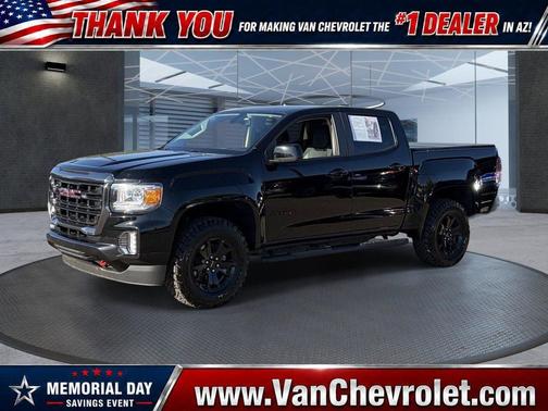 Onyx Black 2022 GMC Canyon AT4