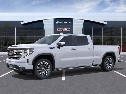 Glacier White Tricoat 2026 GMC Sierra 1500 Denali