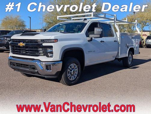 Summit White 2026 Chevrolet Silverado 2500 WT Truck