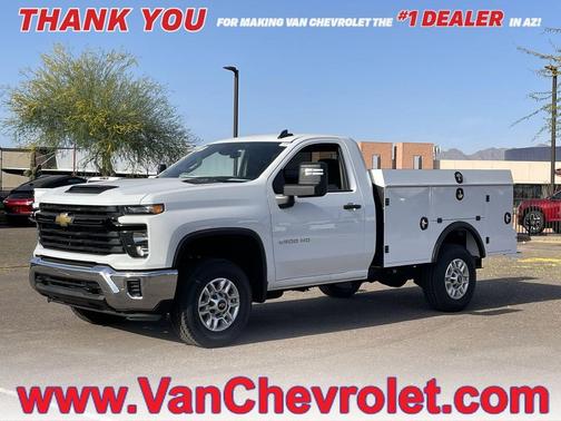 Summit White 2026 Chevrolet Silverado 2500 WT
