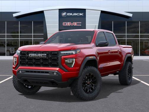 Volcanic Red Tintcoat 2026 GMC Canyon Elevation