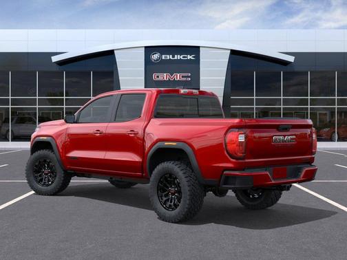 Volcanic Red Tintcoat 2026 GMC Canyon Elevation