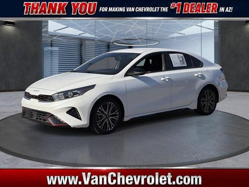 Snow White Pearl 2022 Kia Forte GT-Line