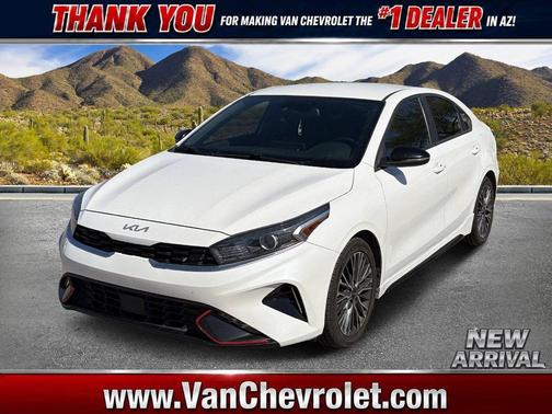 Snow White Pearl 2022 Kia Forte GT-Line