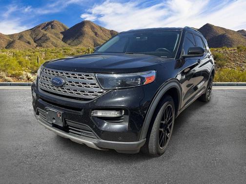 Agate Black Metallic 2021 Ford Explorer Limited