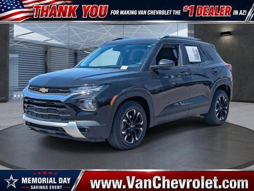 Mosaic Black Metallic 2023 Chevrolet Trailblazer LT