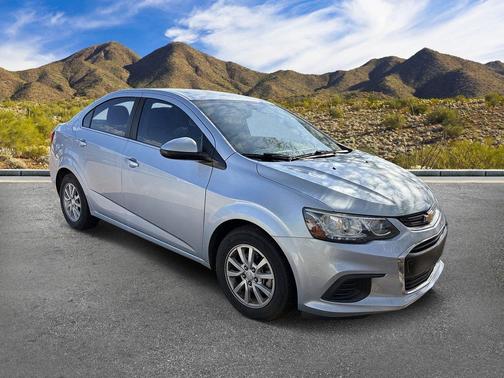 Arctic Blue Metallic 2018 Chevrolet Sonic LT