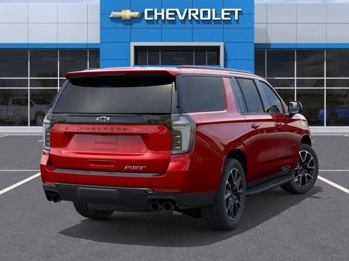 Radiant Red Tintcoat 2026 Chevrolet Suburban RST