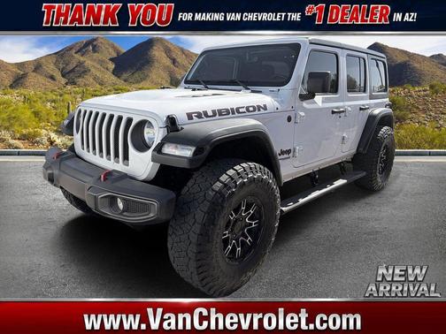 Bright White Clearcoat 2022 Jeep Wrangler Unlimited Rubicon