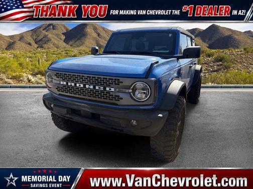 Velocity Blue Metallic 2023 Ford Bronco Big Bend