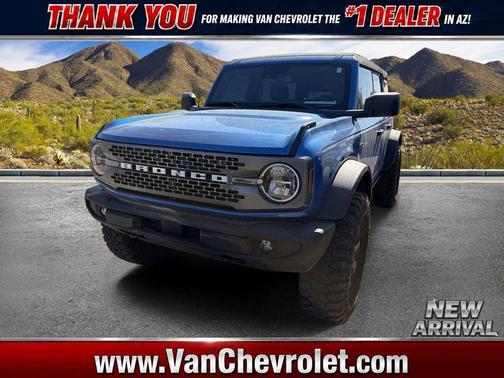 Velocity Blue Metallic 2023 Ford Bronco Big Bend