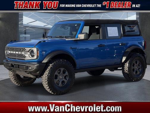 Velocity Blue Metallic 2023 Ford Bronco Big Bend