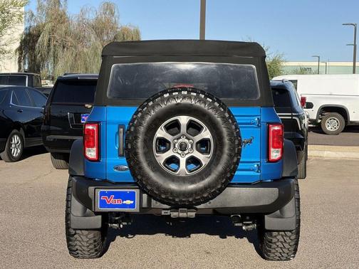 Velocity Blue Metallic 2023 Ford Bronco Big Bend