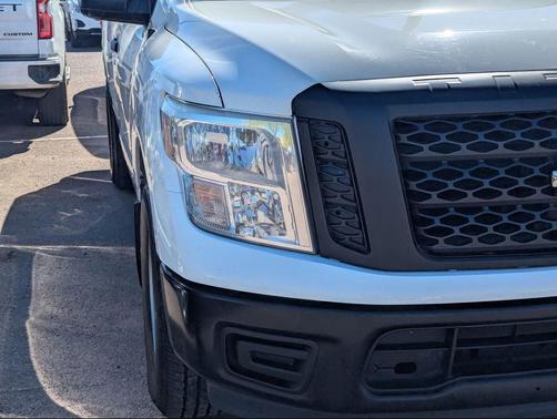 Glacier White 2017 Nissan Titan S