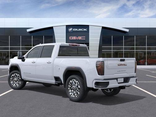 Glacier White Tricoat 2026 GMC Sierra 2500 Denali
