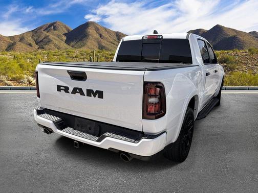 Bright White Clearcoat 2025 RAM 1500 Laramie