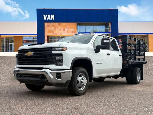 Summit White 2024 Chevrolet Silverado 3500 WT