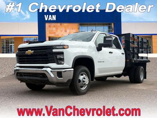 Summit White 2024 Chevrolet Silverado 3500 WT