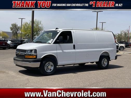 Summit White 2026 Chevrolet Express 2500 LT