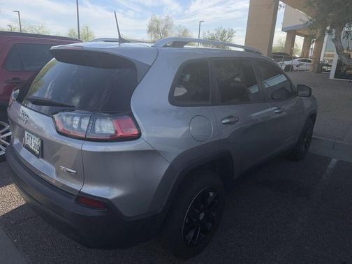 Billet Silver Metallic Clearcoat 2021 Jeep Cherokee Latitude