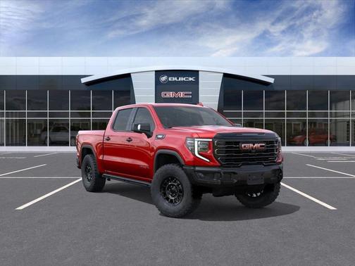 Volcanic Red Tintcoat 2025 GMC Sierra 1500 AT4X Truck