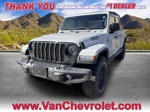 Bright White Clearcoat 2021 Jeep Gladiator Willys 4x4