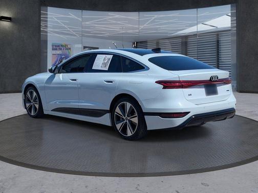 Glacier White Metallic 2025 Audi A6 e-tron Prestige
