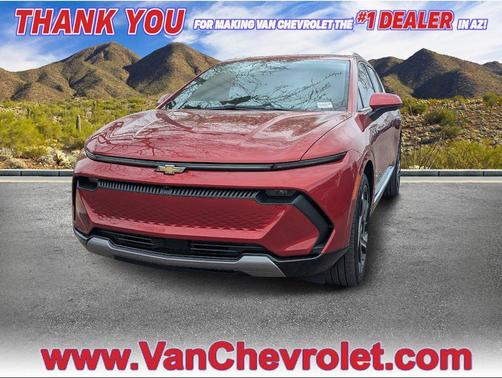 Radiant Red Tintcoat 2025 Chevrolet Equinox EV LT