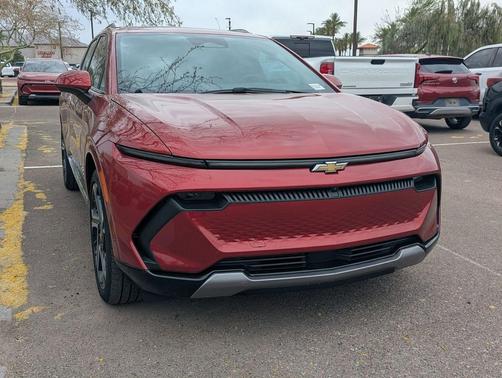 Radiant Red Tintcoat 2025 Chevrolet Equinox EV LT