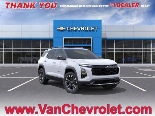 Polar White Tricoat 2026 Chevrolet Equinox FWD RS
